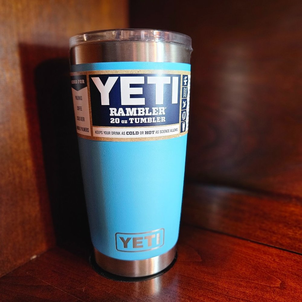 Yeti Rambler 20oz tumbler - Reef Blue